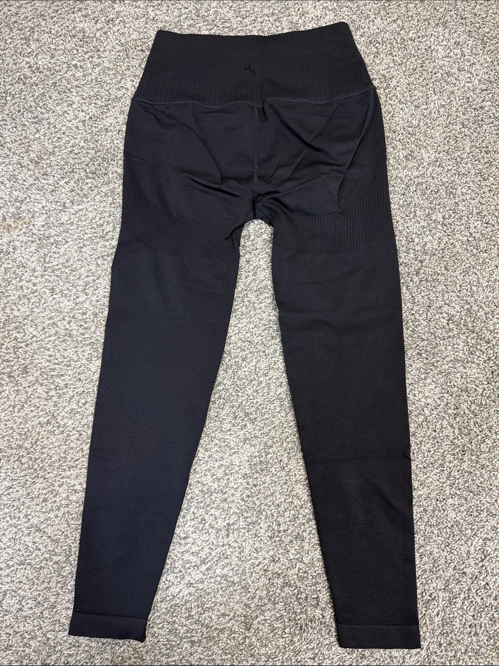 JoyLab Ribbed Black Leggings - Picture 2 of 6